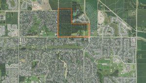 Overview map of Shepard Farm and surrounding area